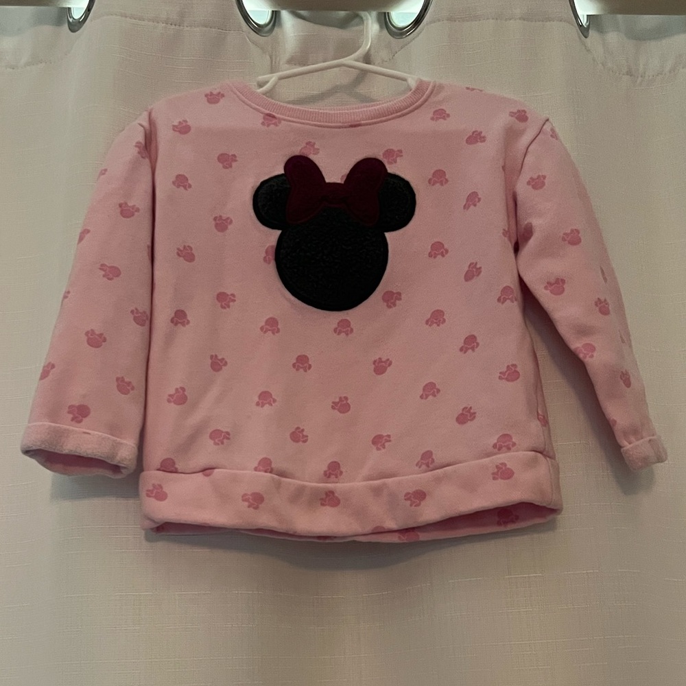 Size 3T Fleece Minnie Mouse Sweatshirt